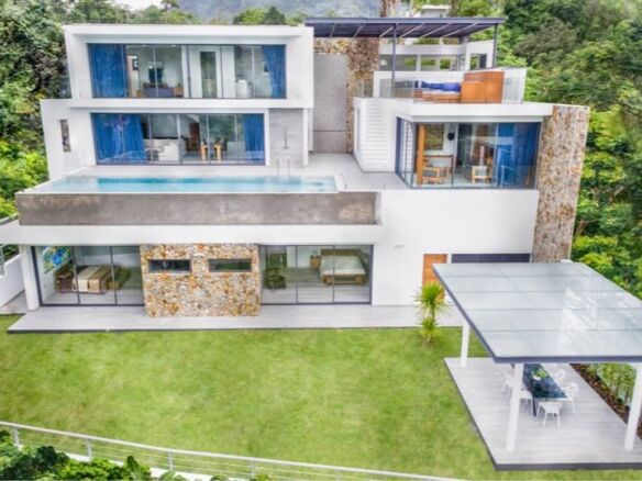 Sea View 4-Bedroom Villa for Sale in Kamala, Phuket – THB 32 Million