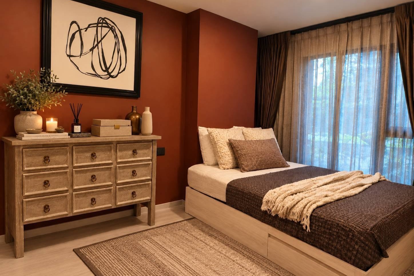 Condo for Rent at The Origin Kathu–Patong, Phuket – 2 Bedrooms, Pool View