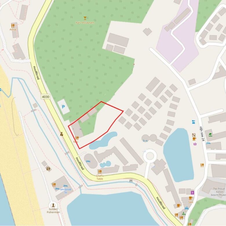 Prime Beachfront Land for Sale in Karon Beach, Phuket – 4,360 SQM