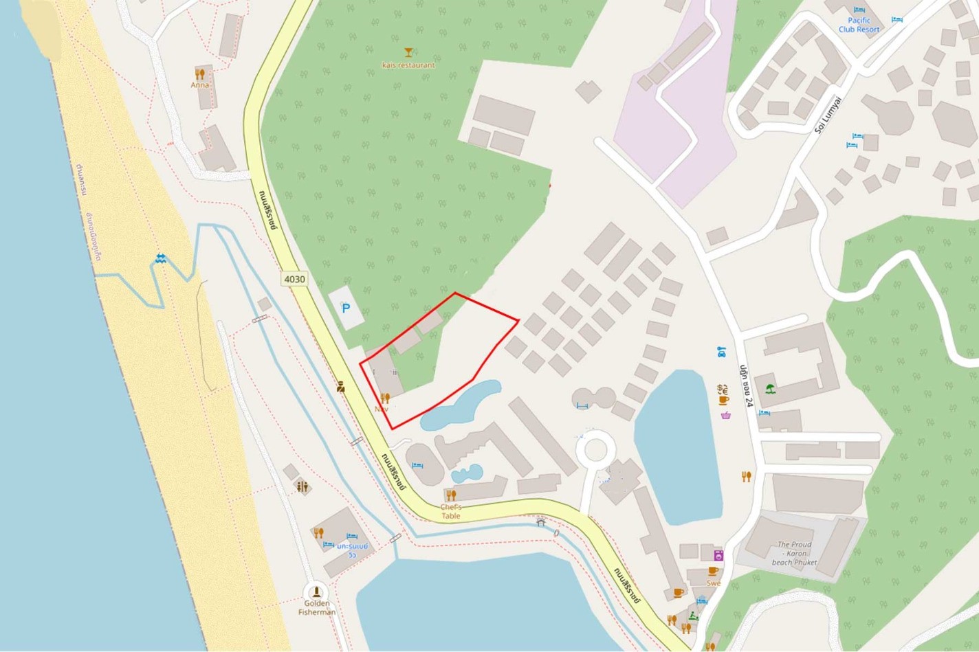 Prime Beachfront Land for Sale in Karon Beach, Phuket – 4,360 SQM