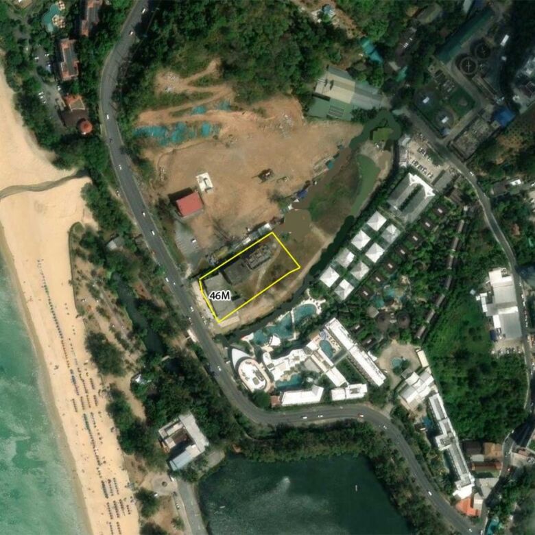 Prime Beachfront Land for Sale in Karon Beach, Phuket – 4,360 SQM