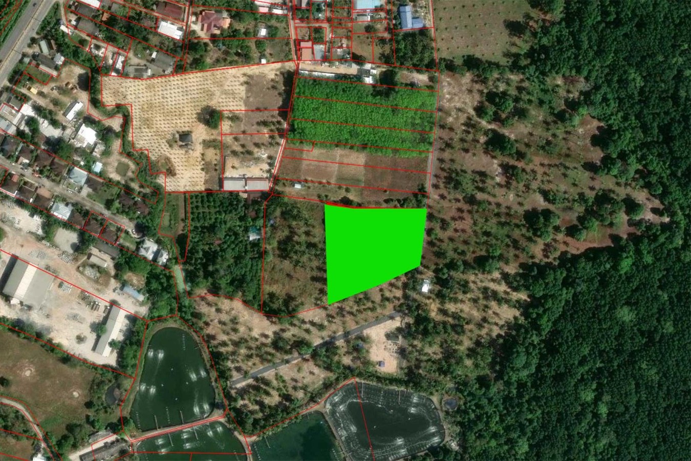 Land for Sale in Paklok, Thalang, Phuket – 6,848 SQM for Residential Development