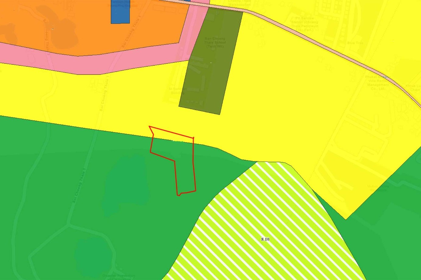 Prime Development Land for Sale in Cherng Talay, Phuket – 22,396 SQ.M.