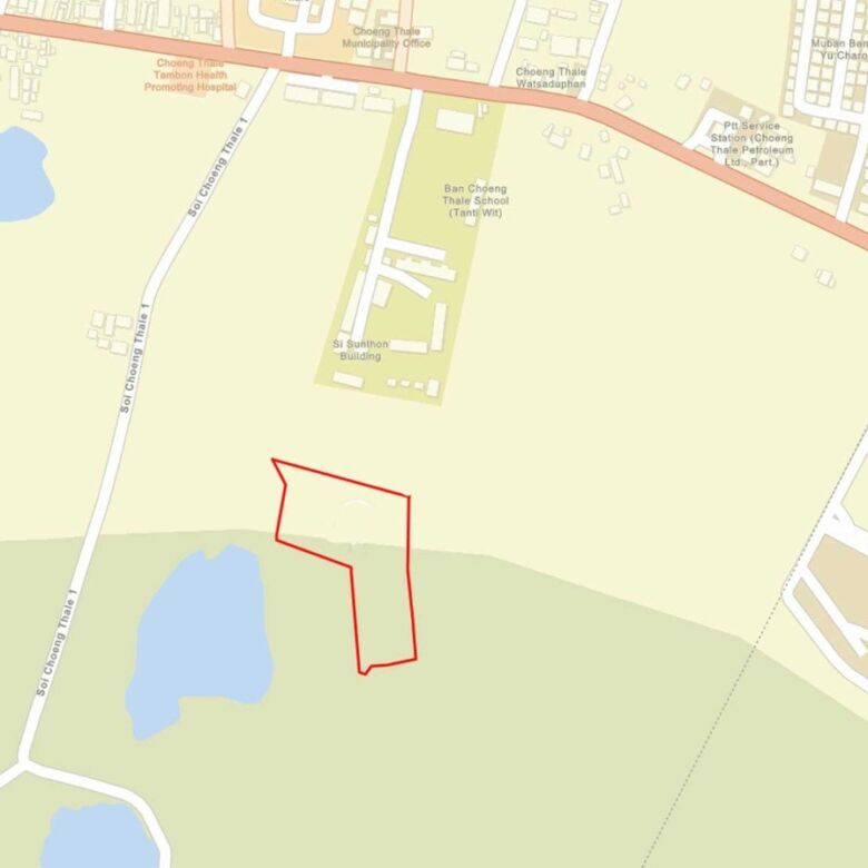 Prime Development Land for Sale in Cherng Talay, Phuket – 22,396 SQ.M.