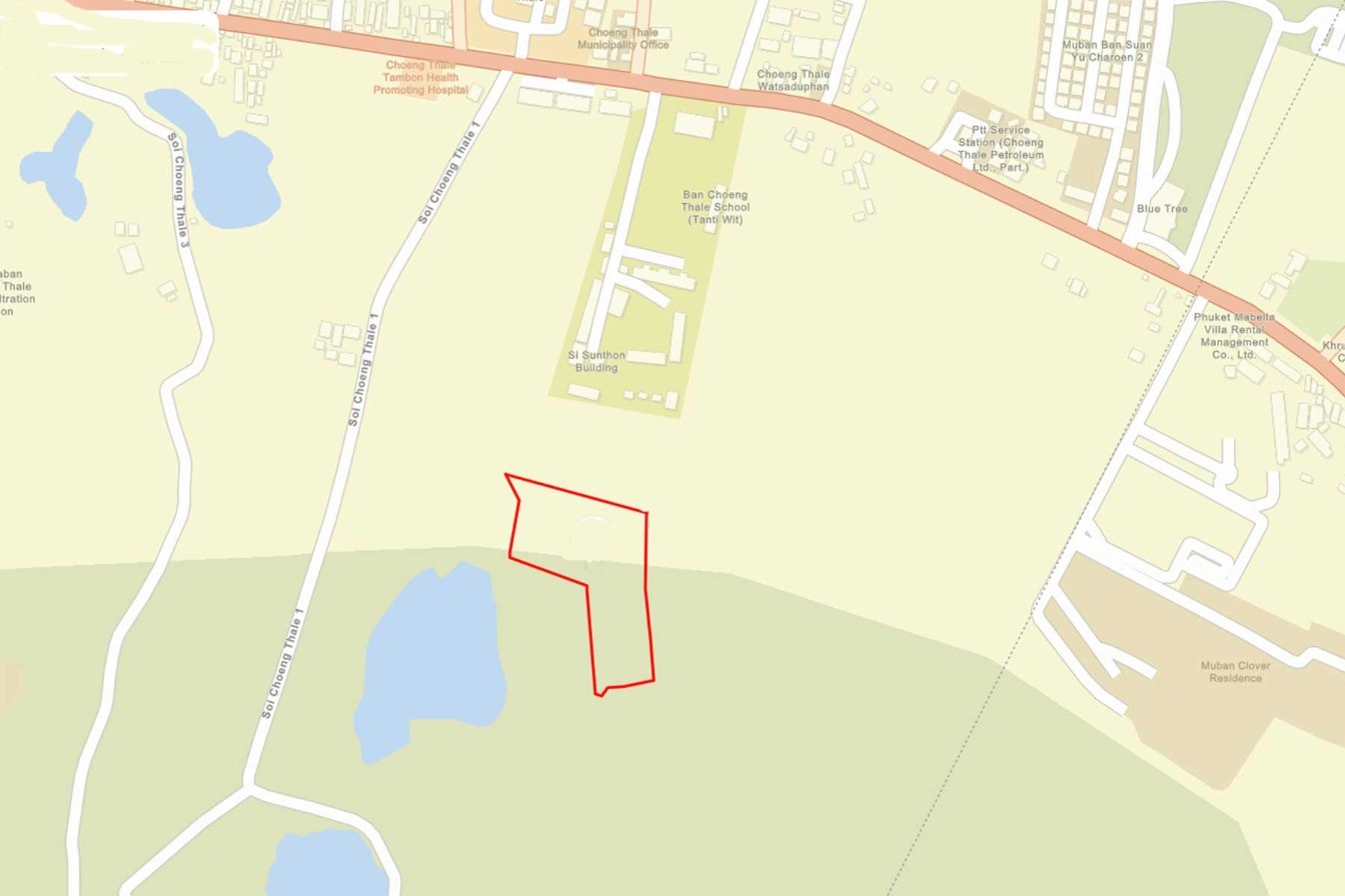 Prime Development Land for Sale in Cherng Talay, Phuket – 22,396 SQ.M.