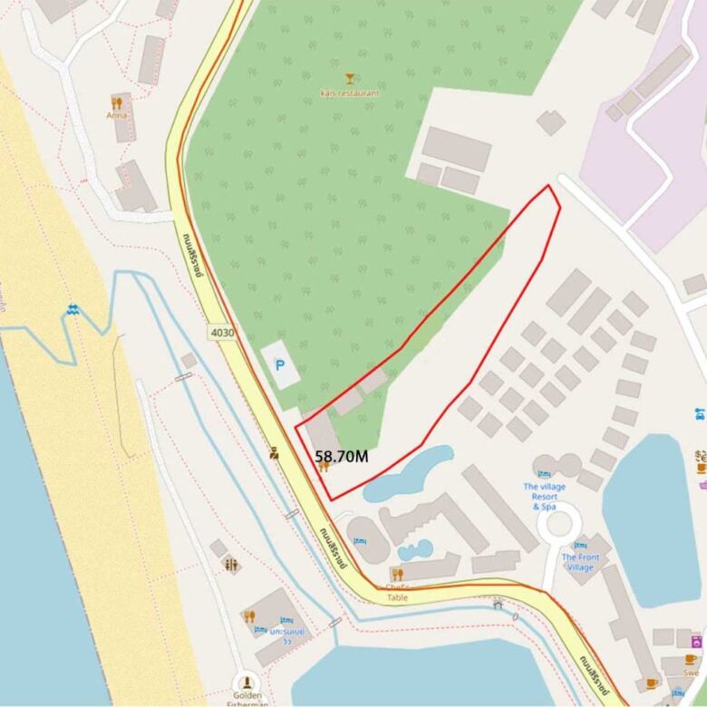 Prime Beachfront Land for Sale in Karon Beach, Phuket | 12,360 SQ.M. | THB 650 Million