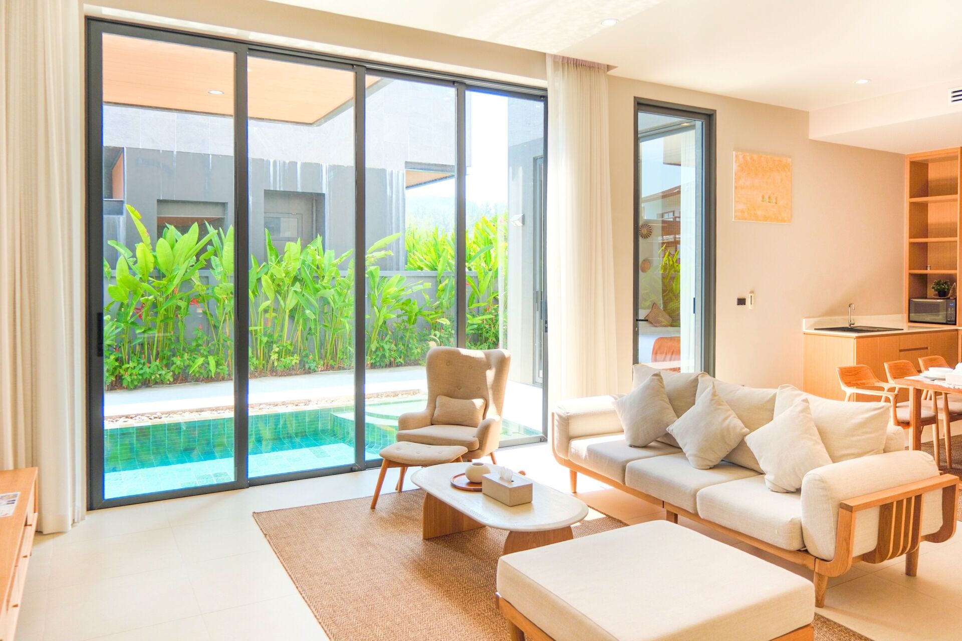 Luxury 3-Bedroom Seaview Pool Villa for Rent in Chalong, Phuket